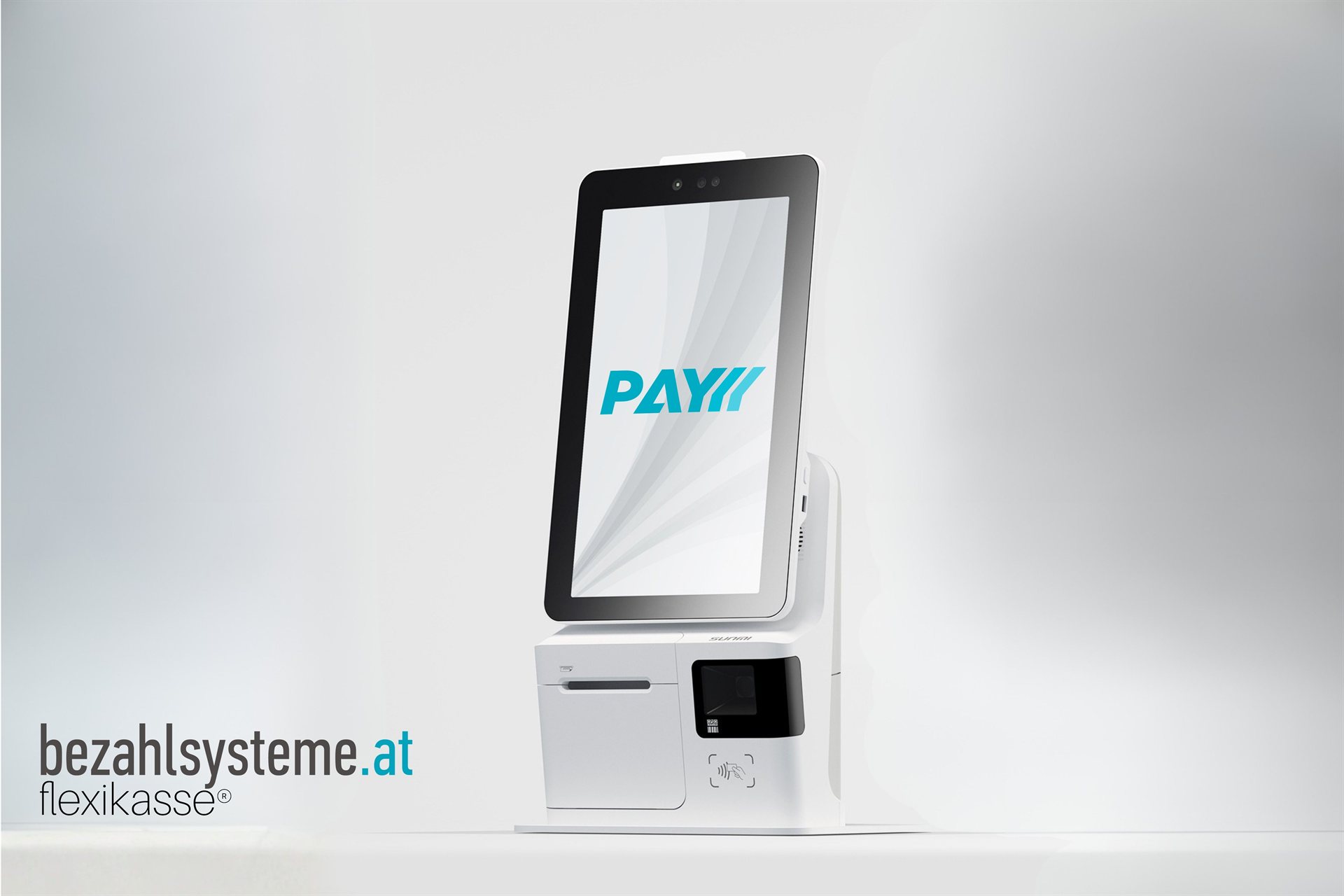 Flexikasse Self-Service-Kassa-Terminal mit Kartenzahlung